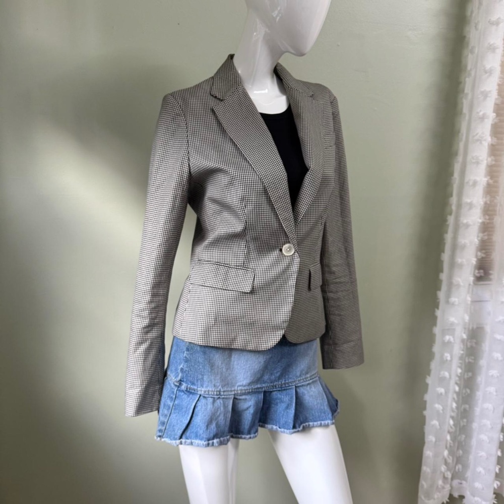 Lauren Ralph Lauren‎ Houndstooth Blazer – Size 4
